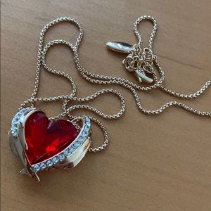 I’m selling a rose gold heart necklace
